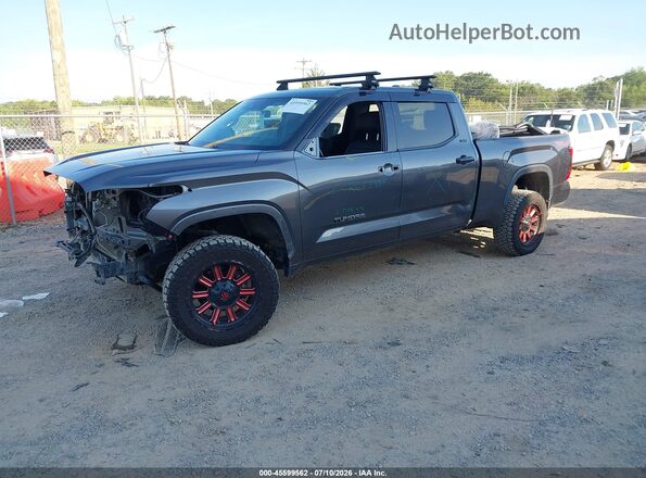 5TFLA5EC6NX008807 2022 TOYOTA TUNDRA Серый Передняя левая четверть