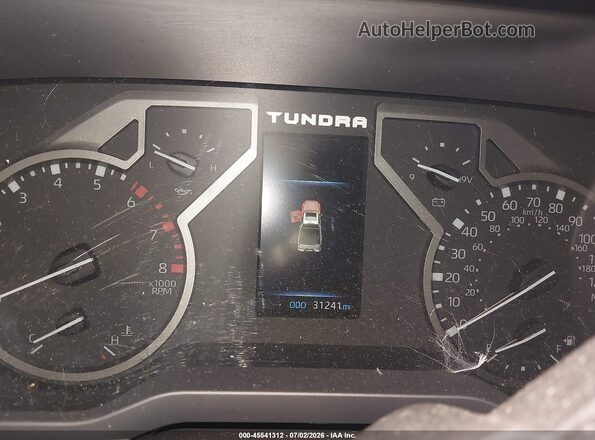 5TFLA5GD5NX001322 2022 TOYOTA TUNDRA Green Widok tylnych siedzeń