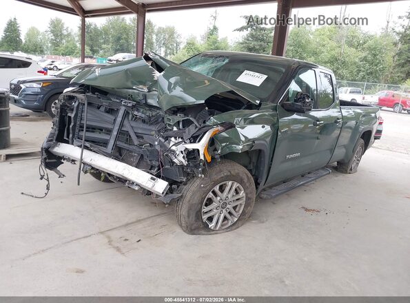 5TFLA5GD5NX001322 2022 TOYOTA TUNDRA Green Przód lewy
