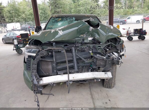 5TFLA5GD5NX001322 2022 TOYOTA TUNDRA Green Widok z przodu