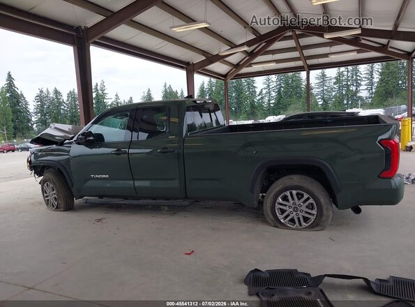 5TFLA5GD5NX001322 2022 TOYOTA TUNDRA Green Widok wnętrza z tyłu
