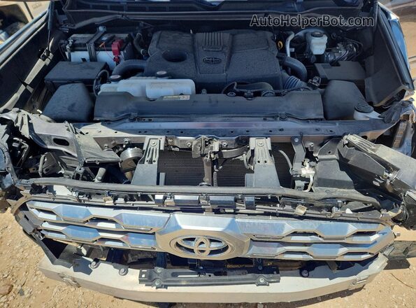 5TFMA5AB6RX035965 2024 TOYOTA TUNDRA Gray უკანა სალონის ხედი