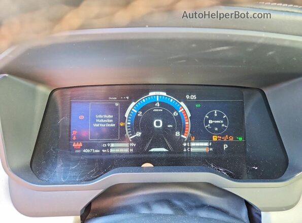 5TFMA5AB8NX005912 2022 TOYOTA TUNDRA Черный Вид щитка приборов