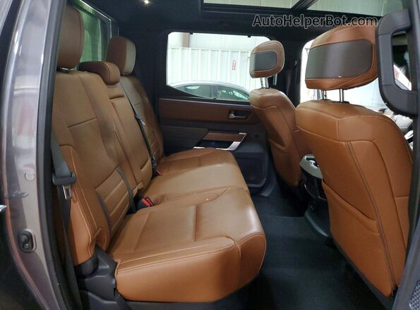 5TFMA5DB0PX124908 2023 TOYOTA TUNDRA Gray უკანა სავარძლების ხედი