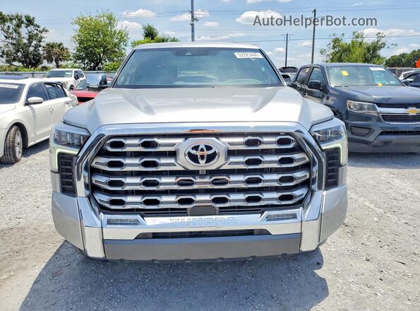 5TFMA5DB1NX034437 2022 TOYOTA TUNDRA Silver Front view