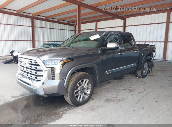 5TFMA5DB1SX284238 2025 TOYOTA TUNDRA Gray წინა მარცხენა ხედი სამი მეოთხედიდან
