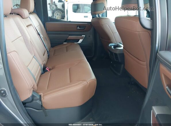 5TFMA5DB1SX284238 2025 TOYOTA TUNDRA Gray VIN კოდის სტიკერის ხედი
