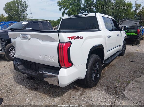 5TFMA5DB1SX319747 2025 TOYOTA TUNDRA Белый Задняя правая четверть