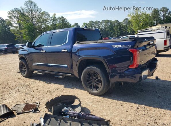 5TFMA5DB4NX015445 2022 TOYOTA TUNDRA Синий Задняя левая четверть