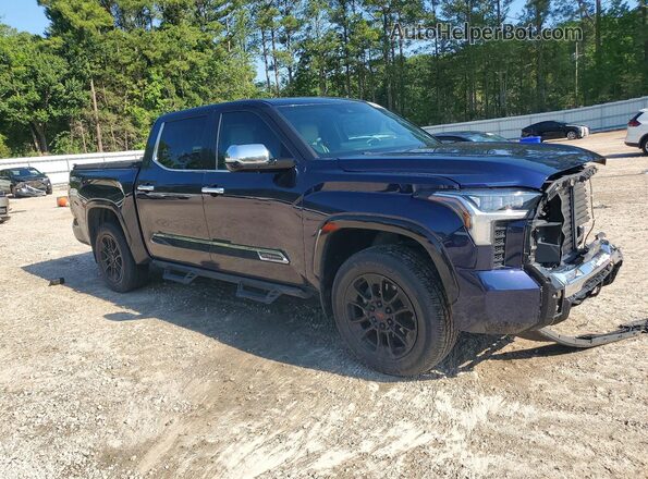 5TFMA5DB4NX015445 2022 TOYOTA TUNDRA Синий Передняя правая четверть