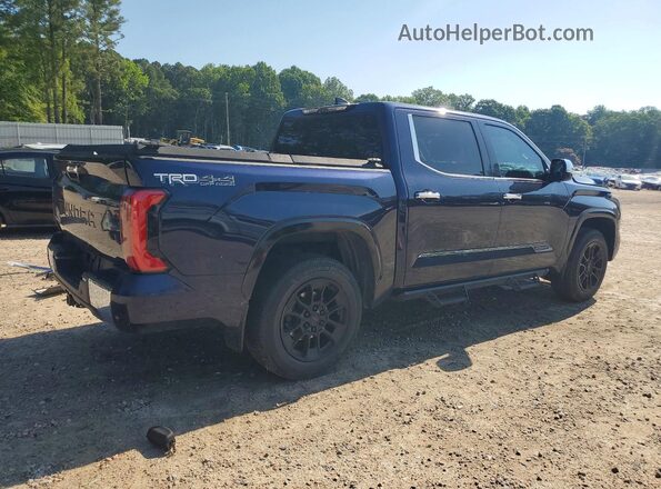 5TFMA5DB4NX015445 2022 TOYOTA TUNDRA Синий Задняя правая четверть