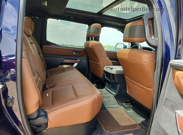 5TFMA5DB6SX279293 2025 TOYOTA TUNDRA Blue Вид задніх сидінь