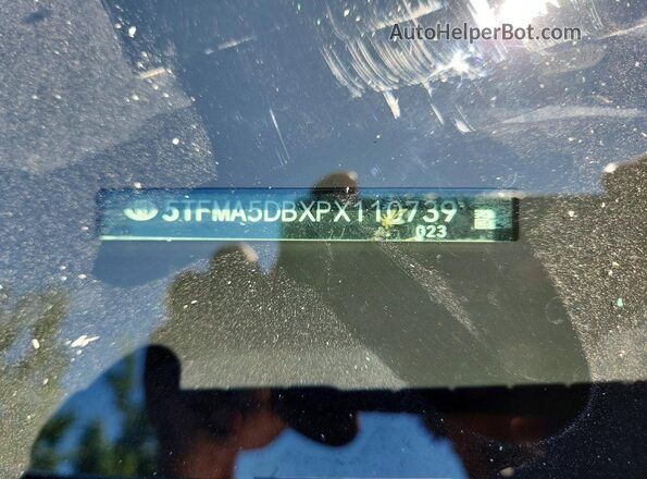5TFMA5DBXPX110739 2023 TOYOTA TUNDRA Silver Շարժիչի բաժամունքի տեսք