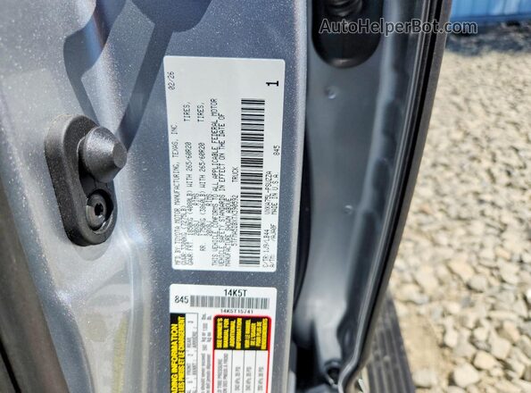 5TFMA5DBXTX390592 2026 TOYOTA TUNDRA Silver Շարժիչի բաժամունքի տեսք