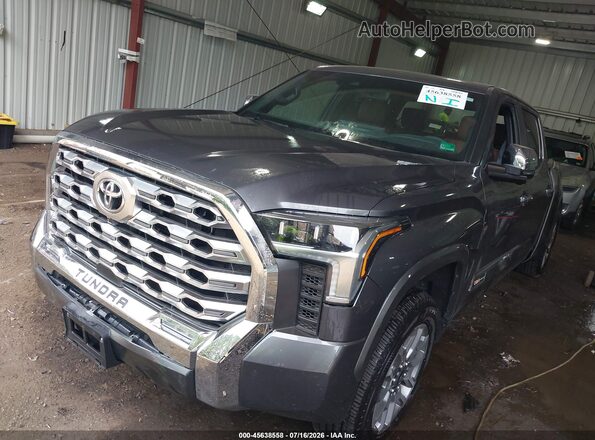 5TFMA5EC6TX052811 2026 TOYOTA TUNDRA Gray წინა მარცხენა ხედი სამი მეოთხედიდან