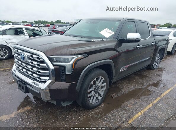 5TFMC5AB1PX002184 2023 TOYOTA TUNDRA HYBRID Brown Front left