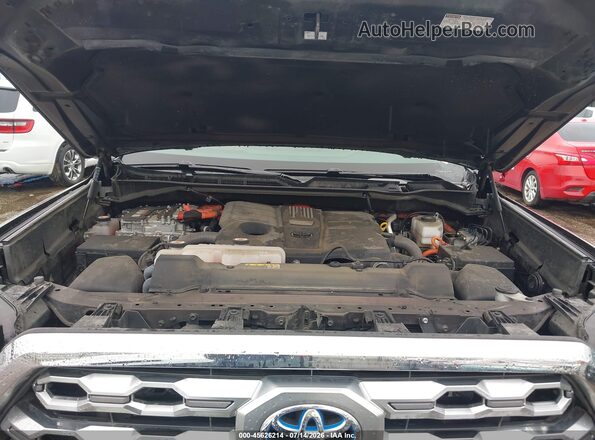 5TFMC5AB1PX002184 2023 TOYOTA TUNDRA HYBRID Brown Rear view