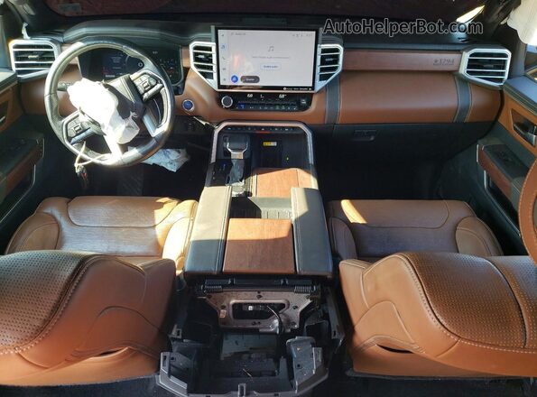 5TFMC5DB1NX002162 2022 TOYOTA TUNDRA Синий Вид панели приборов