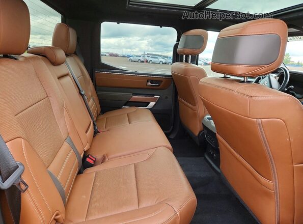 5TFMC5DB6NX006689 2022 TOYOTA TUNDRA Коричневый Вид задних сидений
