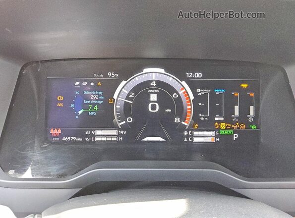 5TFMC5DB8PX030270 2023 TOYOTA TUNDRA Silver Սարքավորումների վահանակի տեսք