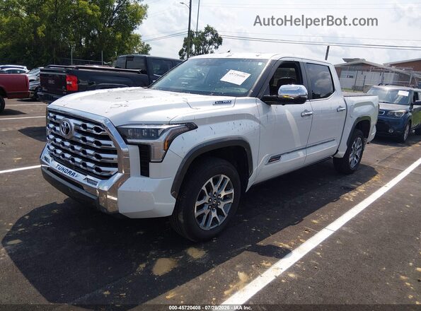 5TFMC5DB8TX118455 2026 TOYOTA TUNDRA HYBRID White Przód lewy