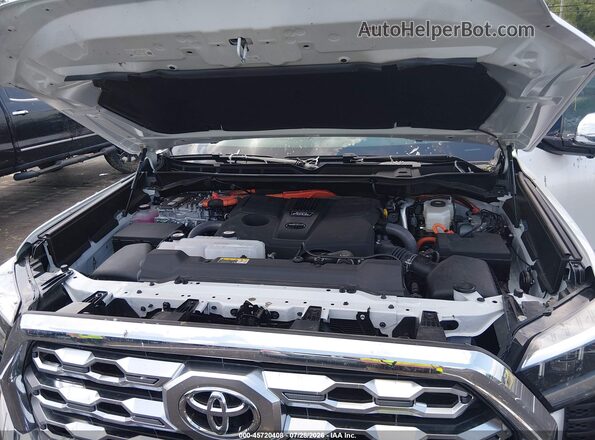 5TFMC5DB8TX118455 2026 TOYOTA TUNDRA HYBRID White Widok z tyłu