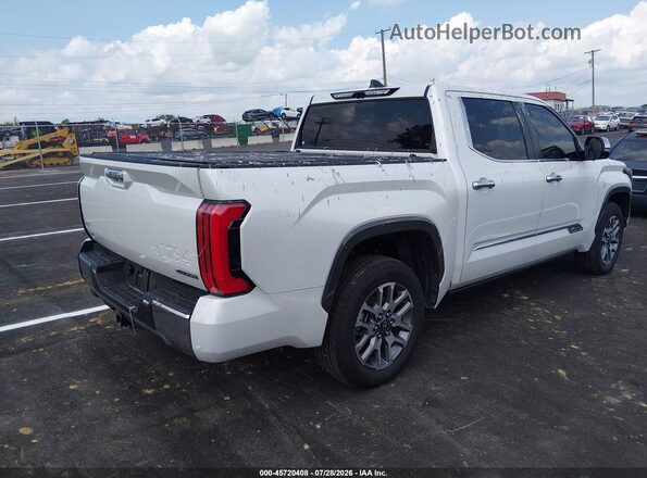 5TFMC5DB8TX118455 2026 TOYOTA TUNDRA HYBRID White Tył prawy