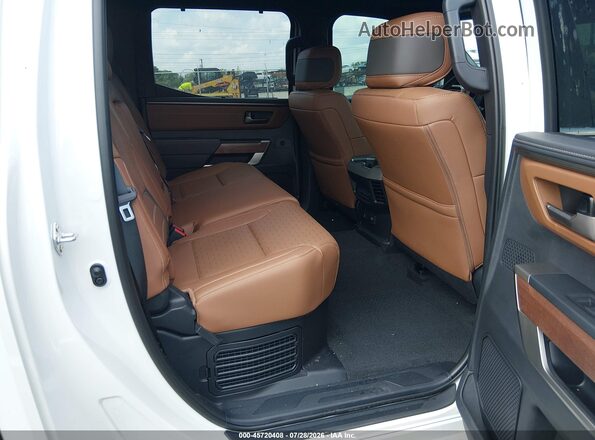 5TFMC5DB8TX118455 2026 TOYOTA TUNDRA HYBRID White Widok naklejki z numerem VIN