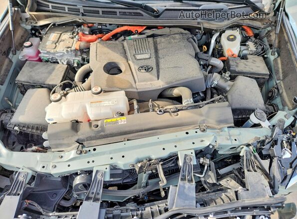 5TFMC5DBXSX093184 2025 TOYOTA TUNDRA Бирюзовый Вид задней части салона
