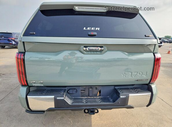 5TFMC5DBXSX093184 2025 TOYOTA TUNDRA Бирюзовый Вид сзади