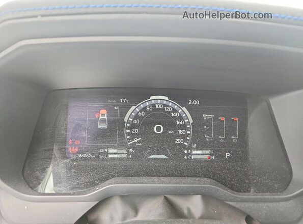 5TFNA5DB0NX030416 2022 TOYOTA TUNDRA Серебряный Вид щитка приборов