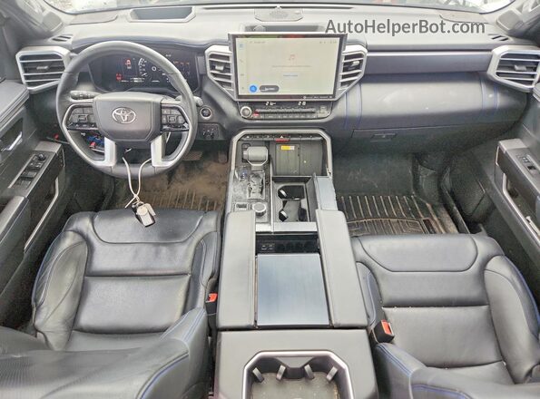 5TFNA5DB0NX030416 2022 TOYOTA TUNDRA Серебряный Вид панели приборов