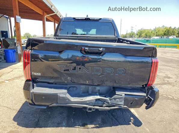 5TFNA5DB0PX116196 2023 TOYOTA TUNDRA Black Vista trasera