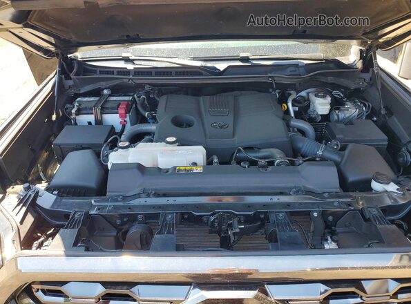 5TFNA5DB0PX116196 2023 TOYOTA TUNDRA Black Vista interior trasera