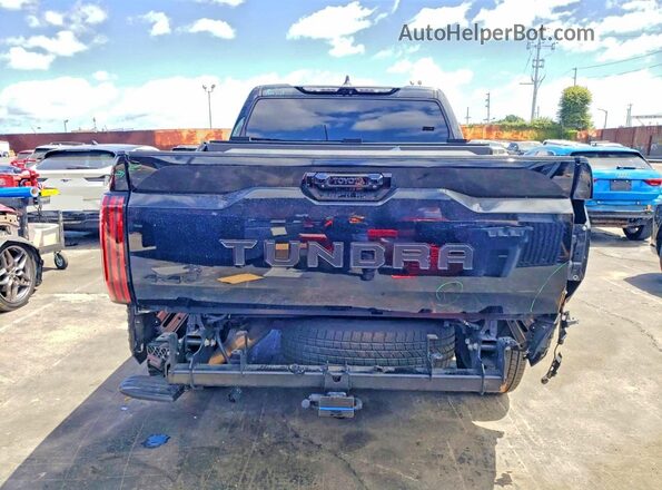 5TFNA5DB2RX132421 2024 TOYOTA TUNDRA Black Rear view