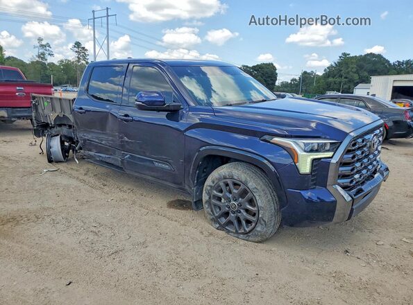 5TFNA5DB3RX206087 2024 TOYOTA TUNDRA Blue Delantero derecho
