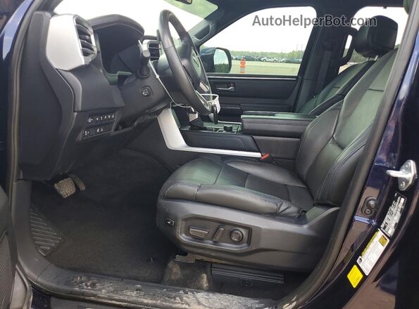 5TFNA5DB3RX206087 2024 TOYOTA TUNDRA Blue Vista interior delantera