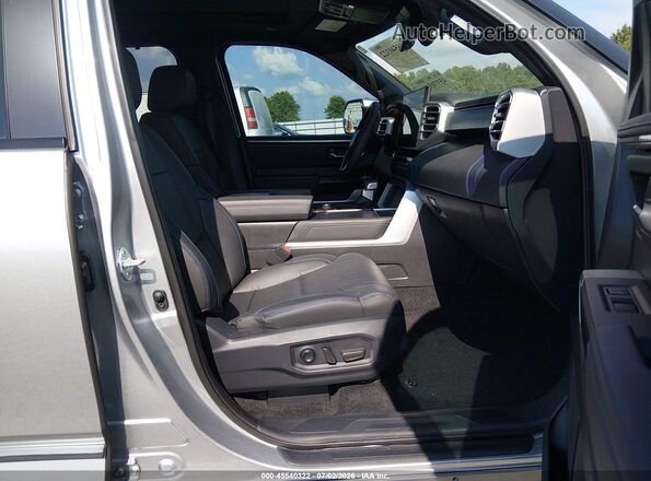 5TFNA5DB3SX326137 2025 TOYOTA TUNDRA Silver წინა სალონის ხედი