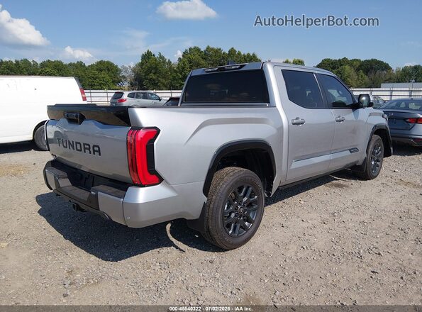 5TFNA5DB3SX326137 2025 TOYOTA TUNDRA Silver უკანა მარჯვენა