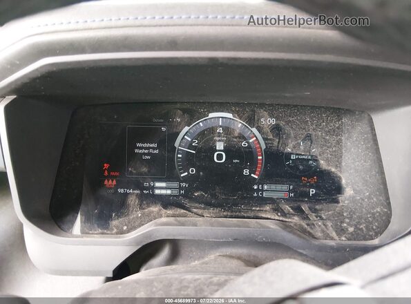 5TFNA5DB5PX124276 2023 TOYOTA TUNDRA Gray Rear seats view