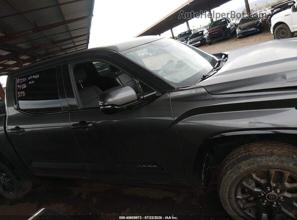 5TFNA5DB5PX124276 2023 TOYOTA TUNDRA Gray 360 interior view