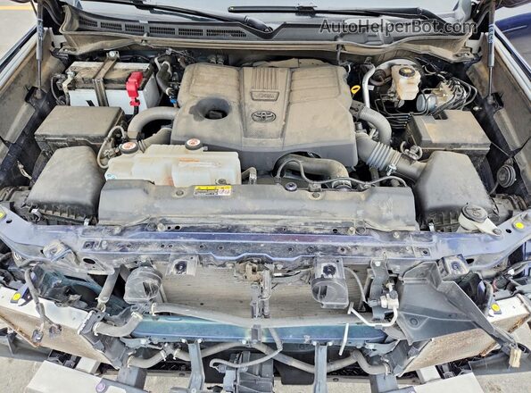 5TFNA5DB9RX164248 2024 TOYOTA TUNDRA Blue Rear interior view