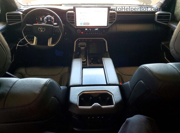 5TFNA5DB9SX290695 2025 TOYOTA TUNDRA Gray წინა პანელის ხედი