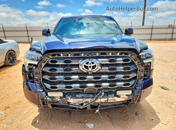5TFNA5DBXPX117274 2023 TOYOTA TUNDRA Blue Front view