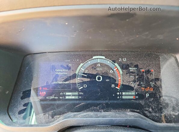 5TFNA5DBXPX117274 2023 TOYOTA TUNDRA Blue Instrument cluster view