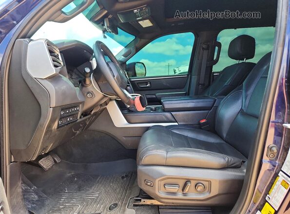 5TFNA5DBXPX117274 2023 TOYOTA TUNDRA Blue Front interior view