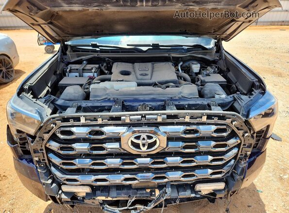 5TFNA5DBXPX117274 2023 TOYOTA TUNDRA Blue Rear interior view
