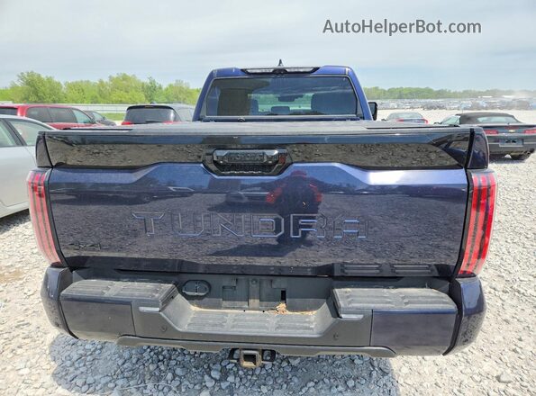 5TFNA5EC4NX001699 2022 TOYOTA TUNDRA Black Вид ззаду
