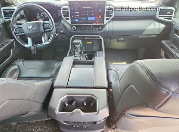5TFNA5EC4NX001699 2022 TOYOTA TUNDRA Black Вид панелі приладів
