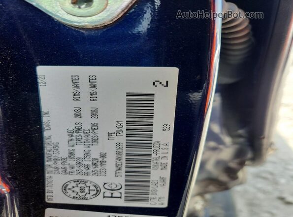 5TFNA5EC4NX001699 2022 TOYOTA TUNDRA Black Вид підкапотного простору